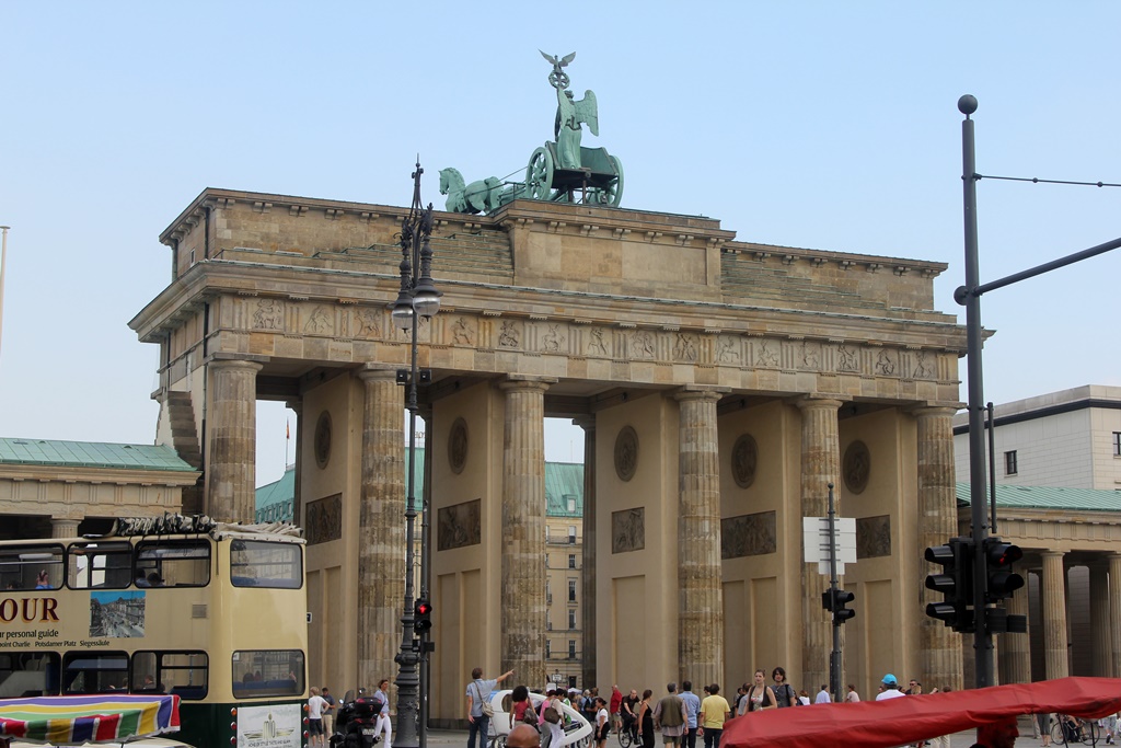 Brandenburg Gate from the West